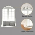 thumbnail image 3 of SHYFOY Baroque Arch Wall Mirror Mirror Wall Decor for Living Room Home 31.5" x 23.6'', 3 of 7