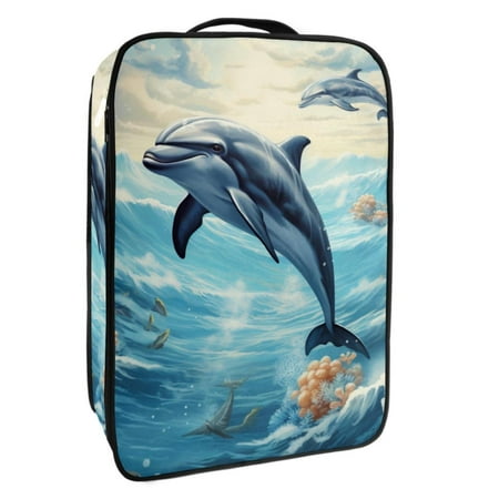 

Dolphin Polyester Shoe Boxes Organizer for Neat and Tidy Storage 23x31cm/9x12in