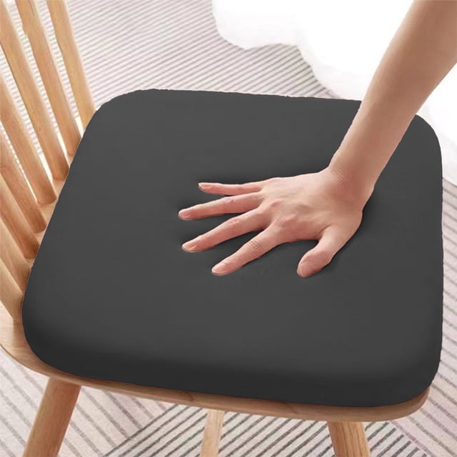 BAOPAI Slow Rebound Memory Foam Chair Cushion with Non-Slip Bottom and Breathable Cover Ideal for Office Classroom Kitchen Restaurant Car and Home Use