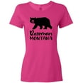 thumbnail image 3 of Inktastic Bozeman, Montana Black Bear Silhouette Women's T-Shirt, 3 of 5