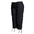 thumbnail image 3 of Contemporary Edge Womens Capri Pants - Navy - Size 14, 3 of 3