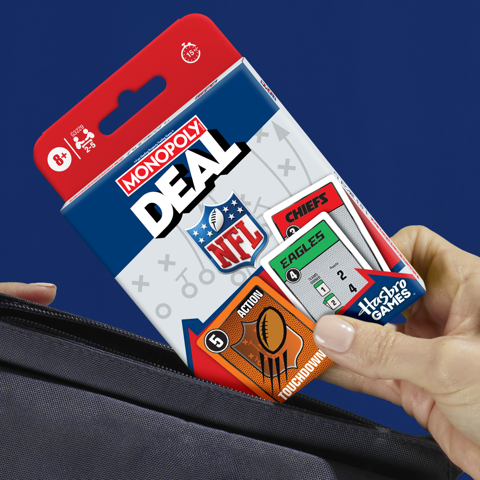 Monopoly Deal NFL Edition Card Game photo 6