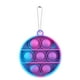 thumbnail image 2 of Silicona Push Bubble Ronda Llavero Puzzle Juguetes Autismo Stress Reliever (H) Likrtyny Para estrenar, 2 of 9