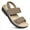 Khaki, variant on Renee Adjustable Strappy Sandals for Women with Comfortable Arch Support
