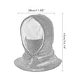 thumbnail image 4 of Gorra De Ciclismo Para Montar En Invierno, Gorra Con Capucha Cálida Para Exteriores, Gorra De Algodón Gruesa A Prueba De Viento Unisex Para Coche Eléctrico Eigraketly OD015502-04, 4 of 6