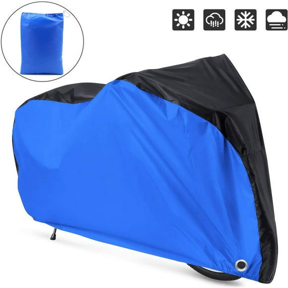EGNMCR XL Bicycle Cover, Outside Bikes Storage Covers Rain Sun Outdoor armor