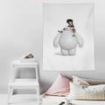 thumbnail image 2 of Big-Hero-6-Baymax Tapestry, Wall Hanging Decor, Aesthetic for Bedroom, Living Room, Dorm, Soft Fabric Home Accent 60"x80", 2 of 8