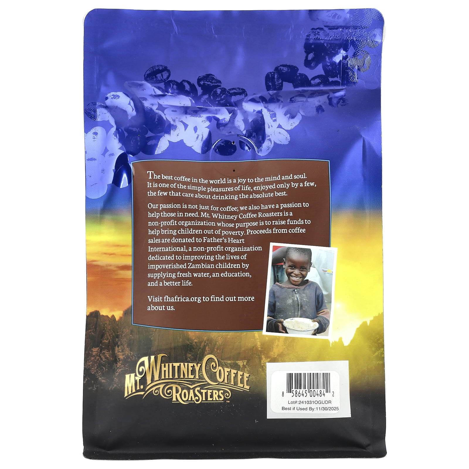 Mt. Whitney Coffee Roasters Organic Guatemala Adiesto, Whole Bean Coffee, Medium Roast, 12 oz (340 g)
