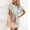 Gray, variant on Summer Savings Deals Yrmaups Women Casual Short Sleeve Curvy Dresses Clearance Under $10 Summer Crew Neck T Shirt Dress Tie Waist Ruffle Fashion Mini Sundress Bohemian Black Cocktail Dresses