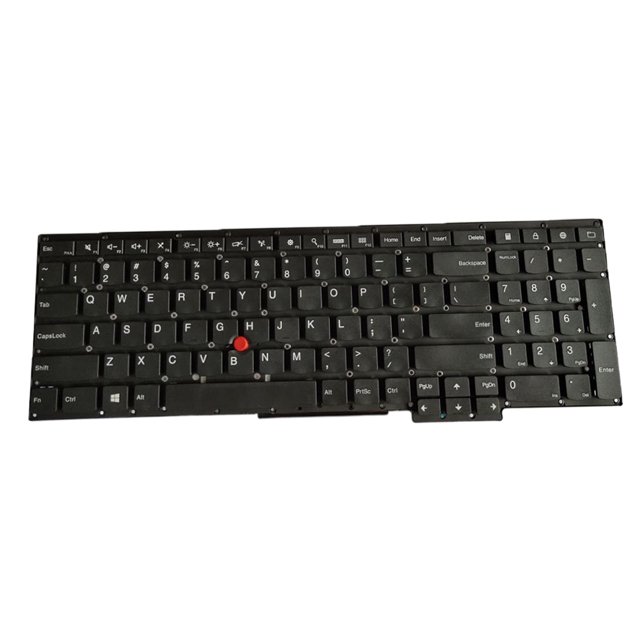 Teclado de Inglés de EE. UU. Sunnimix sin Retroiluminación de Plástico para ThinkPad Yoga S5 S531 S540