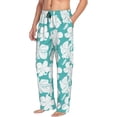 thumbnail image 6 of Saiise Vintage Floral Print Mens Pajama Pants for Men,Mens Lounge Pants,Funny Gifts for Men,Men's Pajama Bottoms-X-Large, 6 of 6
