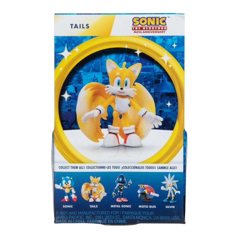 Sonic the Hedgehog Tails 2 1/2 Inch Wave 5 Action Figure – Insert Coin Toys