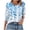 White, variant on YYUIJK Women's 2025 Fashion Tops 3/4 Length Sleeve Business Casual Blouses Summer Tees Shirts Gray XL
