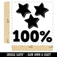 thumbnail image 2 of Bravo with Stars Teacher Motivation Self-Inking Rubber Stamp Ink Stamper - Orange Ink - Small 1 Inch, 2 of 7