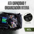 thumbnail image 4 of Baja Vent Outdoor KMA 40L Negra – Impermeable y Reforzada para Viajes Extremos, 4 of 5