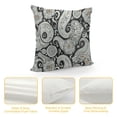 thumbnail image 4 of Chilfamy Paisley Pattern Tentacles Ultrafine Detailed Painting Print Pillow Covers for Couch Pillow Case 1PC Square Design 12x12in, 4 of 5