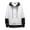 White, variant on MIASHUI Men's Fall Winter Trendy Color Block Oversized Casual Pullover Hoodie Drop Shoulder Long Sleeve Sweatshirt Black,XL