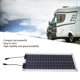 thumbnail image 4 of Kit de Panel Solar de 30 W, Puertos de Doble Salida Resistentes Al Impacto, Fácil de Instalar Cargador de Batería Solar Monocristalina para Remolque, 4 of 7