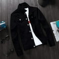thumbnail image 4 of New Spring Autumn Denim Jacket For Men Trendy Korean Style Casual Baseball Uniform Versatile Couple Jacket, 4 of 5