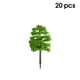 thumbnail image 2 of Mini modelo árbol de árboles artificiales arquitectura de arquitectura de bricolaje decoración de jardín decoración de jardín suministros paquete de 20 Inevent HA011976-00, 2 of 7