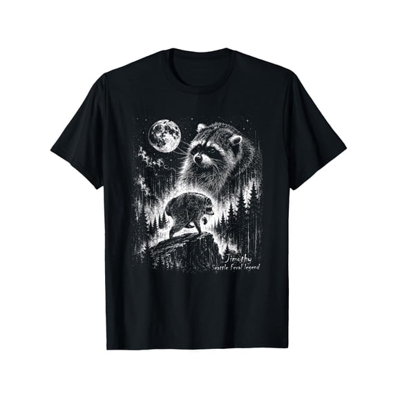 Jimothy Raccoon Funny Jimothy from Seattle T-Shirt