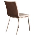 thumbnail image 2 of Armen Living Chaise de Salle à Manger de Café, Blanche (Ensemble de 1), 2 of 6