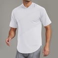 thumbnail image 5 of Plebaso Chandails à Manches Courtes pour Hommes, T-Shirts Décontractés à Capuche, Chandail Léger d'Été pour Hommes, 5 of 5