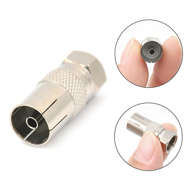 Sma macho a Tv hembra Jack enchufe conector Rf adaptador de cable coaxial recto