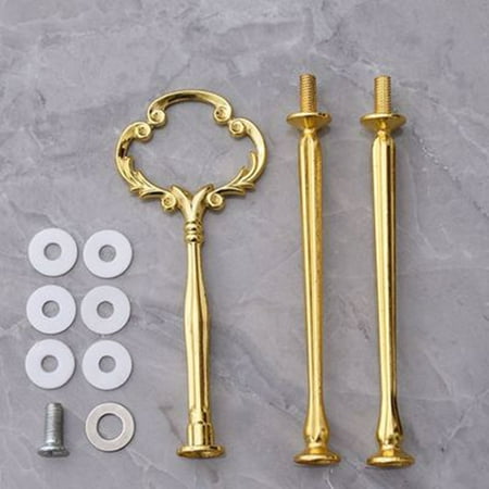 

Fitting Plate stand Hardware Rod Birthday 2/3 layers Display Cake Handle