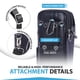 thumbnail image 4 of Bandolera hengwin Negro cangurera para Celular Hombre, 4 of 6