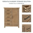 thumbnail image 3 of Evolur Andorra Chifferobe, Designed for Storage, Solid and Sturdy Build, Barnwood, 3 of 15