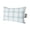 White, Blue, Sky Blue, variant on Purple Buffalo Plaid Outdoor Pillows for Chaise Lounge Chair Waterproof Lumbar Pillows with Insert&Adjustable Elastic Strap Beach Headrest Pillow Farmhouse Checkered Watercolor Pool Pillow 11"x16"