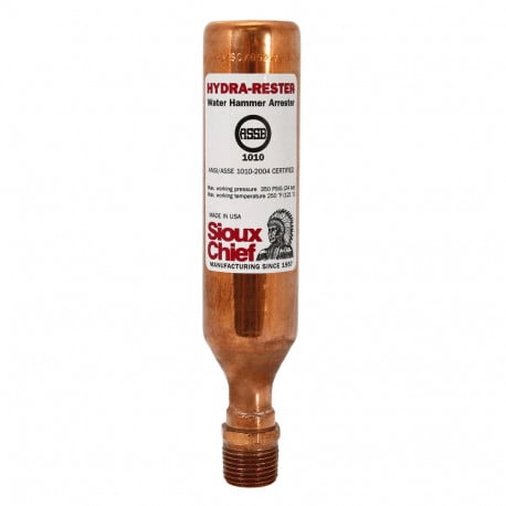 Sioux Chief 660-GTC1 Piston-Type Water Hammer Arrester - Mini-Rester For Pipes, Stops Banging Noises 2 thumbnail image