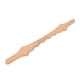 thumbnail image 2 of Wooden Scraping Stick, Double Handle Design Beechwood Pain Improvement Multi Step Polishing Round Wood Massage Tools  For Legs For Arms ANGGREK Lymphatic Drainage Tool, 2 of 8