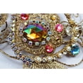 thumbnail image 7 of Jeweled Sun Fish Wired Christmas Holiday Ornaments Set of 3, 7 of 7