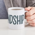 thumbnail image 6 of CafePress - Hashtag Friendship - 11 oz Ceramic Mug - Novelty Coffee Tea Cup, 6 of 6