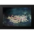 thumbnail image 2 of Wuestenhagen, Dirk 18x13 Black Modern Framed Museum Art Print Titled - Waterlilies, 2 of 5