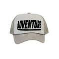 thumbnail image 1 of Men's Adventure Hat Outdoor Trucker Cap, White/Light Grey, 1 of 2