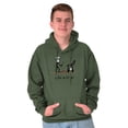 thumbnail image 4 of Drop BBQ Steak Funny Lifestyle Men's Big & Tall Graphic Hoodie Brisco Brands 5X, 4 of 4