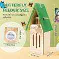 thumbnail image 2 of Butterfly Houses for The Garden, Butterfly Feeders for Outdoors Hanging, Butterfly House and Feeder for Garden Decoration, 2 of 7