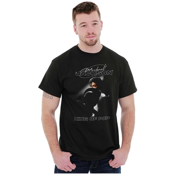 Michael Jackson Smooth Criminal Crew Neck Short Sleeve Graphic Tee Brisco Brands S