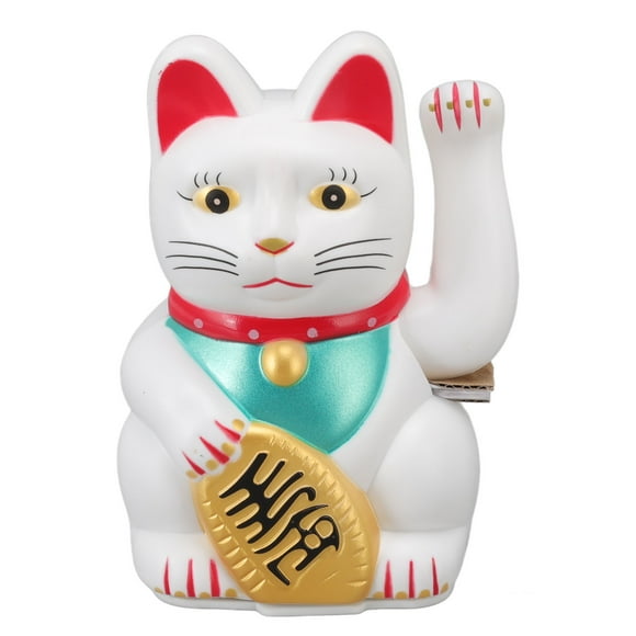 Gato de bienvenida, Gato de la fortuna con pilas Decoración del gato de la fortuna Gato que agita Solución innovadora