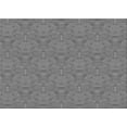 thumbnail image 1 of Ahgly Company Indoor Rectangle Patterned Ash Gray Area Rugs, 2' x 5', 1 of 1