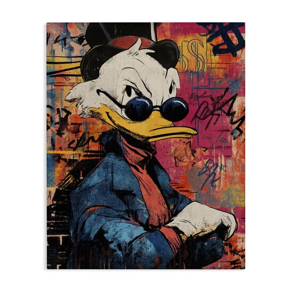 Stupell Industries Pop Style Cartoon Riches Canvas Wall Art, design by Svetlana Aleynikova