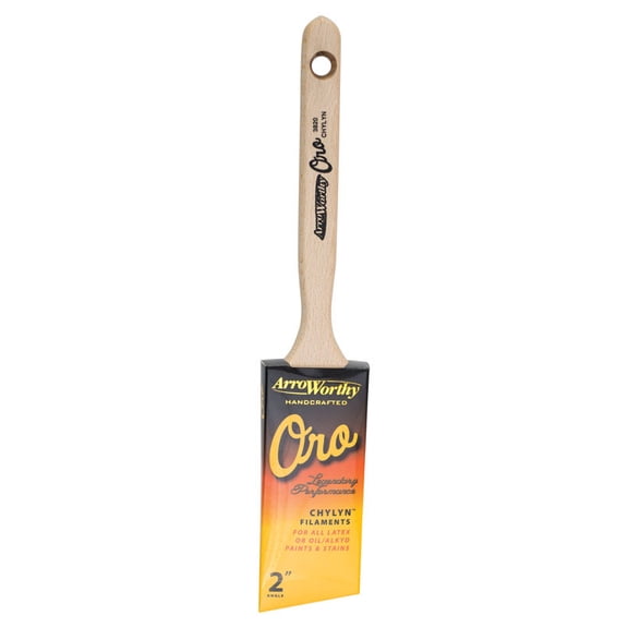 ArroWorthy Oro 2 in. W Angle Paint Brush