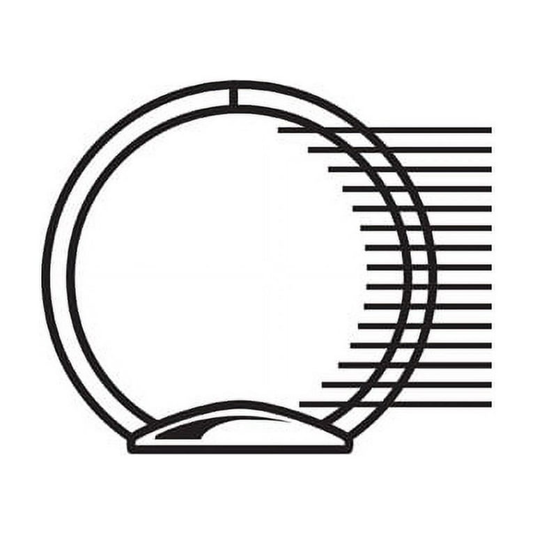 Business Source Basic Round Ring Binders - 1/2 Business Source Basic Round Ring Binders - 1/2