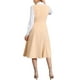 thumbnail image 3 of INSPIRE CHIC Vestido Pinafore Vintage para Mujeres con Encaje y Botones, Overoles Midi con Bolsillos S Beige, 3 of 6