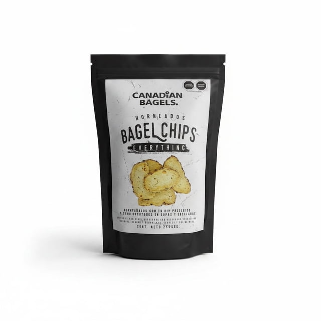 Botana Bagel Chips Everything 250gr | Horneados | Canadian Bagels