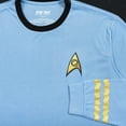 thumbnail image 4 of Star Trek by Mad Engine Long Sleeve Halloween Costume Spock Captain Kirk Cosplay Theme T-Shirt, Adult, 4 of 6