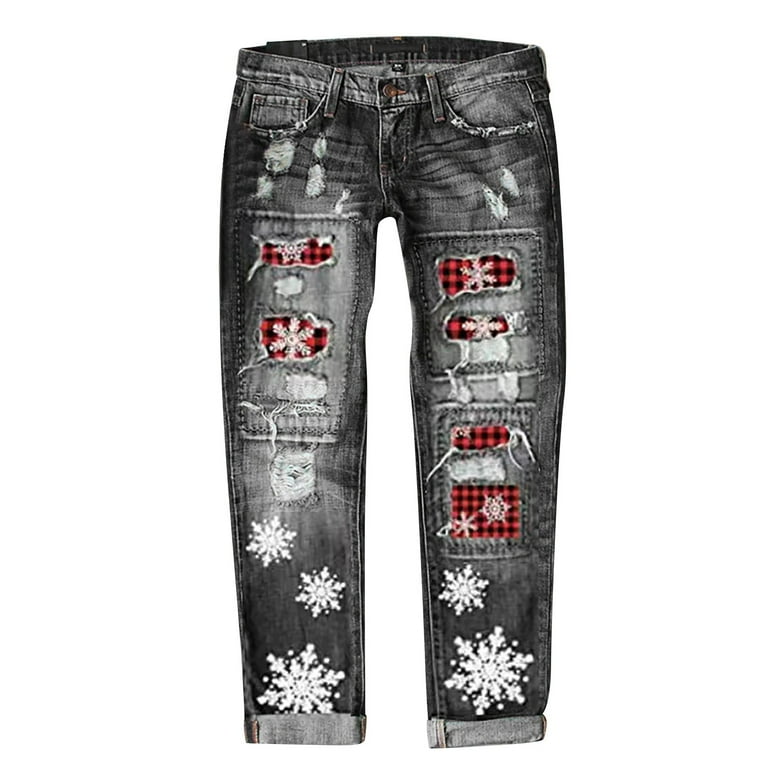 Aayomet Jeans For Women Jeggings for Women High Waist